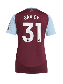 Aston Villa Leon Bailey #31 Zenski Domaci Dres 2024-25 Kratak Rukavima